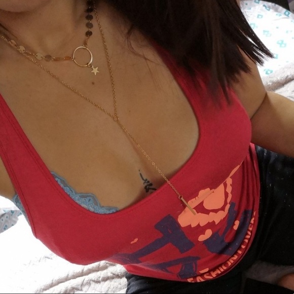 ✨Gold Sequins Tassel Necklace - Picture 4 of 4